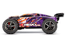 Traxxas - 1/16 Scale E-Revo VXL: 4X4 Brushless Monster Truck w/USB-C (PURPLE)