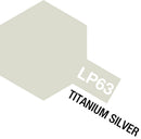 Tamiya | Lacquer Paint LP-63 Titanium Silver 10ml