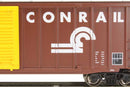 ACF 50'6" Outside-Braced Boxcar - Flashing Rear End Device - Ready to Run - Conrail