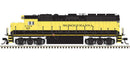 Atlas / EMD GP40 with Ditch Lights - Standard DC - Master(R) Silver
