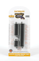 Bachmann / E-Z Track Assorted Straight Track (2x 4.5" ,2.25" and 1.125") / N Scale