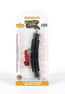 Bachmann / E-Z Track 11-1/4"R Terminal Rerailer / N Scale