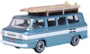 Oxford Diecast / 1961 Chevrolet Corvair Greenbrier Passenger Van - Assembled / HO Scale