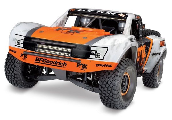 Unlimited Desert Racer®:  4WD Electric Race Truck with TQi Traxxas Link™ Enabled 2.4GHz Radio System and Traxxas Stability Management (TSM)®