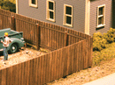 Laserkit / Wood Privacy Fence / HO Scale
