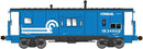 Bluford Shops / International Car Half-Bay Window Caboose - Ready to Run / N Scale