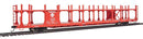 Walthers / 89' Flatcar w/Bi-Level Open Auto Rack - Ready to Run - Santa Fe