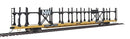 Walthers / 89' Flatcar w/Bi-Level Open Auto Rack - Ready to Run - Norfolk & Western Rack, Trailer Train Flatcar TTBX