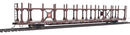 Walthers / 89' Flatcar w/Bi-Level Open Auto Rack - Ready to Run - Pennsylvania Rack, Trailer Train Flatcar TTBX