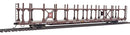 Walthers / 89' Flatcar w/Bi-Level Open Auto Rack - Ready to Run - Pennsylvania Rack, Trailer Train Flatcar TTBX