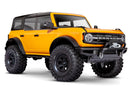 Traxxas / TRX-4 1/10 Trail Crawler Truck w/2021 Ford Bronco Body (Orange) w/TQi 2.4GHz Radio