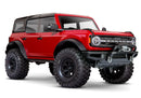 Traxxas / TRX-4 1/10 Trail Crawler Truck w/2021 Ford Bronco Body (Red) w/TQi 2.4GHz Radio