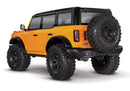 Traxxas / TRX-4 1/10 Trail Crawler Truck w/2021 Ford Bronco Body (Orange) w/TQi 2.4GHz Radio