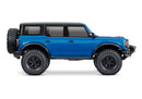 Traxxas / TRX-4 1/10 Trail Crawler Truck w/2021 Ford Bronco Body (Blue) w/TQi 2.4GHz Radio