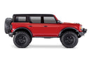 Traxxas / TRX-4 1/10 Trail Crawler Truck w/2021 Ford Bronco Body (Red) w/TQi 2.4GHz Radio