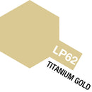 Tamiya | Lacquer Paint LP-62 Titanium Gold 10ml