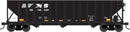 Bowser / 100-Ton 3-Bay Hopper - Ready to Run - Norfolk Southern