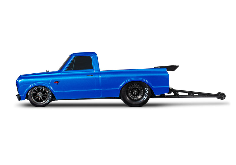 Traxxas / Drag Slash 1/10 2WD RTR No Prep Truck w/1967 Chevrolet C10 Body (Blue) w/TQi 2.4GHz Radio & TSM