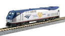 KATO / GE P42 Genesis - Standard DC / Amtrak No.46 (Phase V Late; 50th Anniversary; silver, blue, gray, gold) N Scale