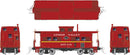 Rapido / Northeastern-Style Steel Caboose / Lehigh Valley A95091 (red, yellow, Black Diamond Logo) - Ready to Run