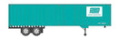 Rapido / Fruehauf 40' Exterior-Post Volume Van Trailer, Side Door - Assembled / HO Scale