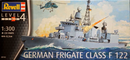 Revell / 1/300 German Class F122 Frigate Kit