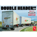 AMT - 1/25 Tandem Van Trailers, Double Header