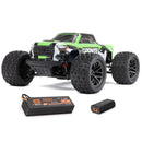 Arrma - 1/18 GRANITE GROM MEGA 380 Brushed 4X4 Monster Truck RTR with Battery & Charger, (Green)