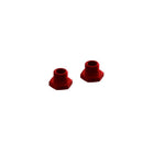Aluminum Wheel Hex 17mm 14.6mm Thick Red (2) - 5052127037440
