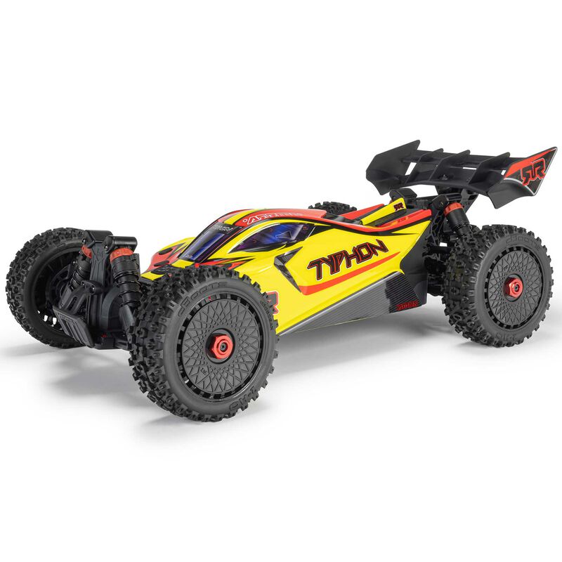 1/8 TYPHON MEGA 665 4X4 RTR Brushed Buggy, Yellow
