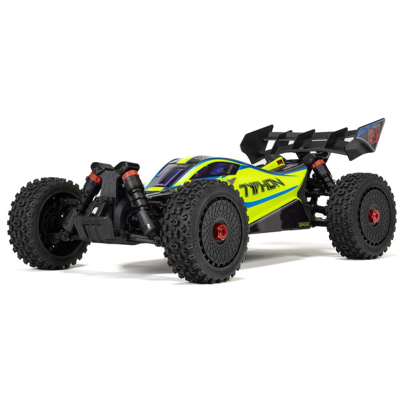 1/8 TYPHON 223S BLX Brushless 4X4 Buggy RTR with DSC, Yellow