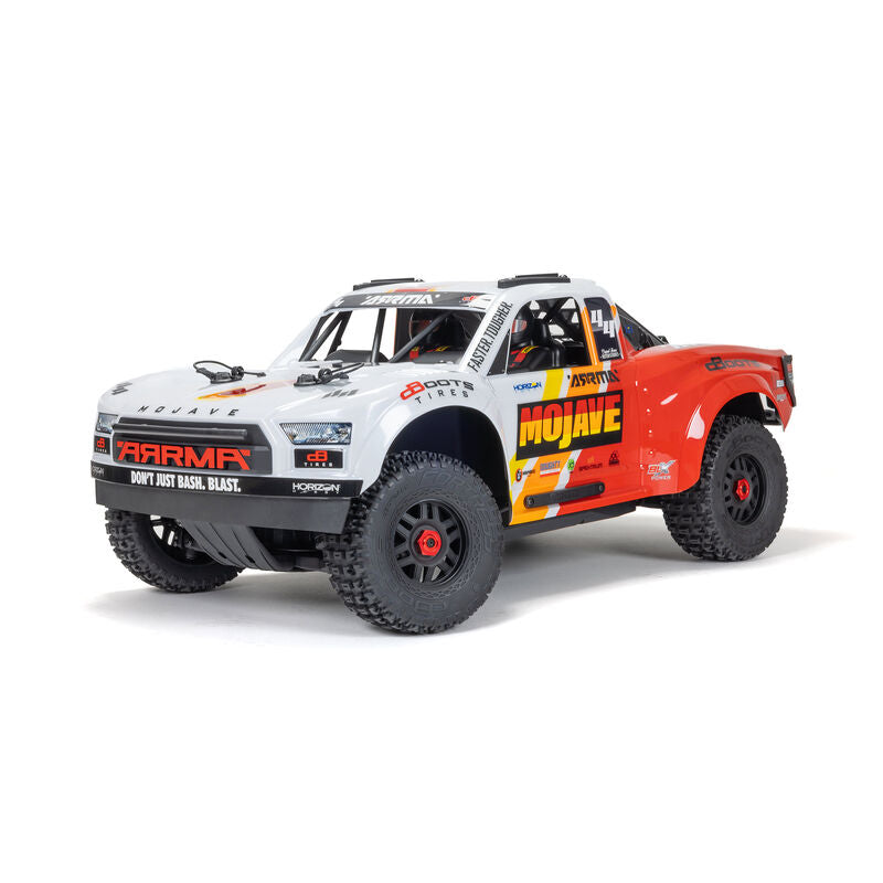 Arrma - 1/8 MOJAVE 4X4 4S BLX Desert Truck RTR, (White)