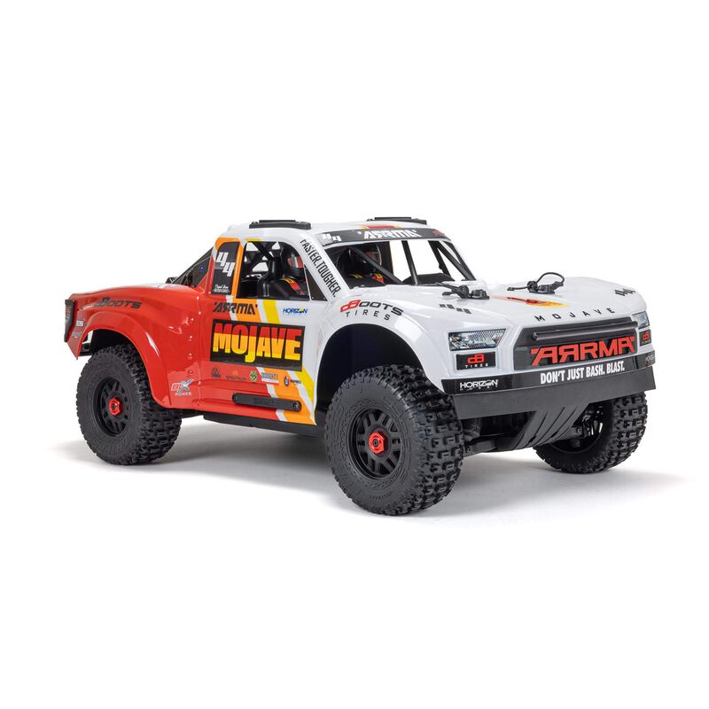 Arrma - 1/8 MOJAVE 4X4 4S BLX Desert Truck RTR, (White)