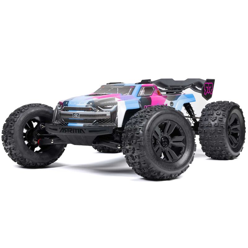 1/8 KRATON 6S 4X4 RTR Brushless Speed Truck, Blue/Pink