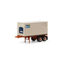Athearn / RTR 20' Chassis w Reefer Container Beacon / HO Scale