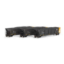 Athearn - HO RTR Bathtub Gondola w/Load, UP