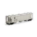 HO PS-2 2893 3-Bay Covered Hopper, SF