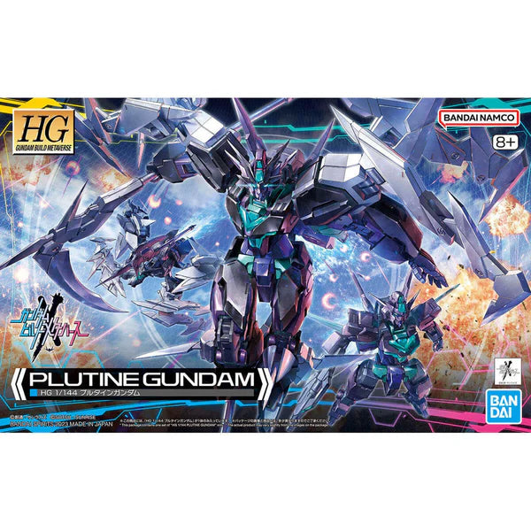 1/144 High Grade PFF-X7II+/P9 Plutine Gundam from "Gundam Build Metaverse" Snap-Together Plastic Model Kit (BAN2677953)