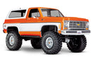 Traxxas / TRX-4® Scale and Trail™ Crawler with 1979 Chevrolet Blazer Body:  4WD Electric Truck with TQi Traxxas Link™ Enabled 2.4GHz Radio System (Orange)