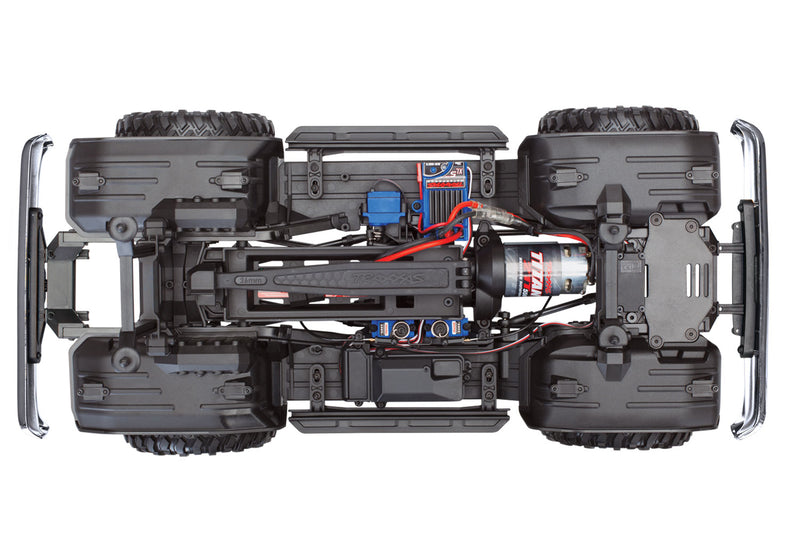 Traxxas / TRX-4® Scale and Trail™ Crawler with 1979 Chevrolet Blazer Body:  4WD Electric Truck with TQi Traxxas Link™ Enabled 2.4GHz Radio System (red)