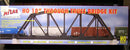 Atlas / HO Code 83 18" Through Truss Bridge, (Black)