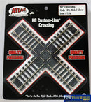 Atlas / HO Code 100 90 Degree Custom-Line Crossing