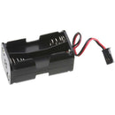 4 Cell AA Battery Holder w/Futaba J Connector - 707768420209