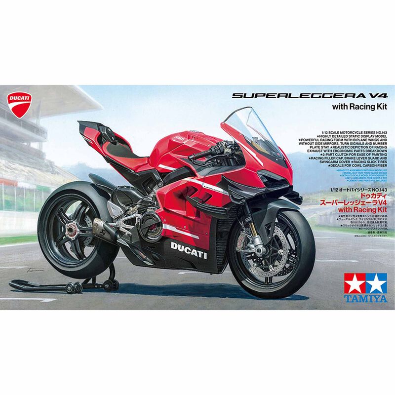 1/12 Ducati Superleggera V4 with Racing Kit