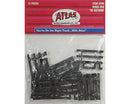 Atlas / HO Code 83 Flex-Track End Ties (6)pcs