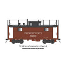 Bowser 43373, HO Scale PRR N5B Steel Caboose, RTR, PRR