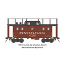 Bowser 43396, HO Scale PRR N5C Caboose, RTR, PRR