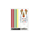 Dry Transfer Decals, Stripes & Flames - 724771003076