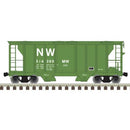 PS-2 2-Bay Covered Hopper - Ready to Run -- Norfolk & Western