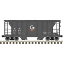 PS-2 2-Bay Covered Hopper - Ready to Run - Grill